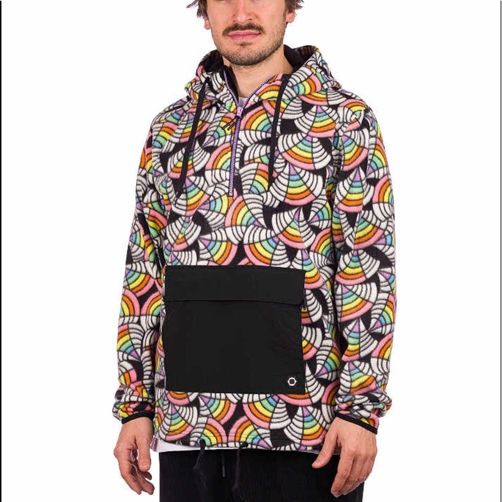 Empyre Deigon Rainbow Hooded Tech Fleece